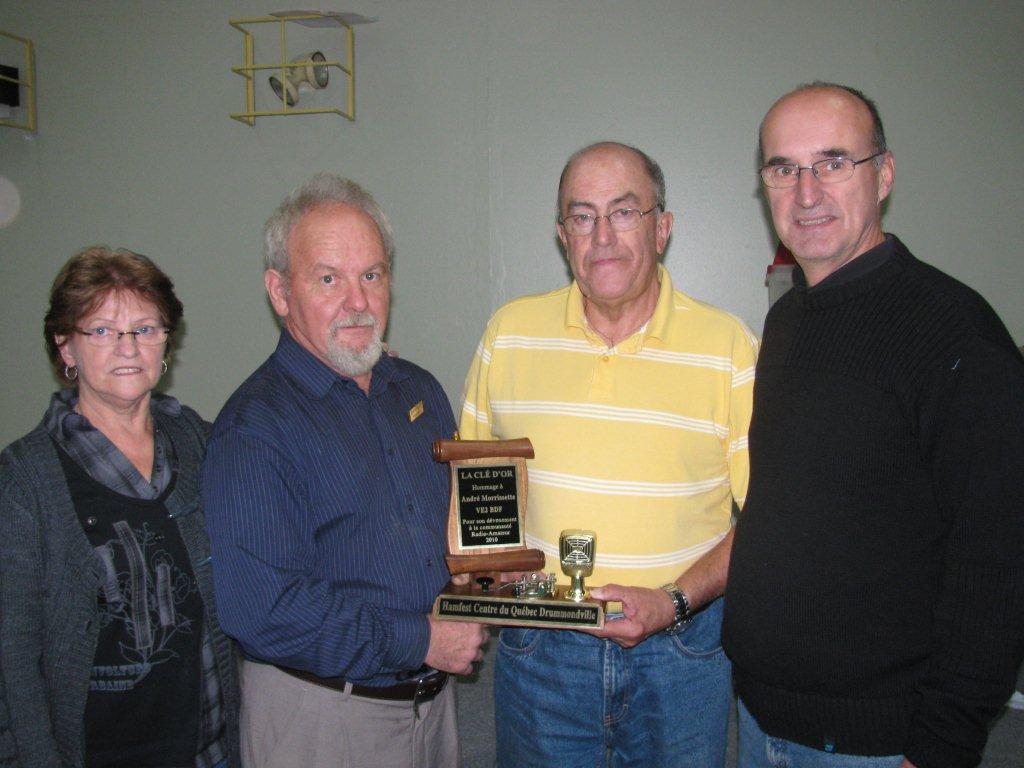 Cl� d'or 2010, VE2BDF