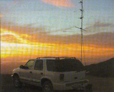 installation --portative-- s'arr�tant sur la montagne pour quelques contacts: QST, Janvier 2002